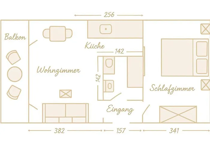Perle-5 Lägenhet Büsum